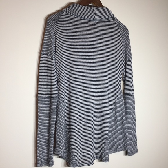Soft Striped Cowl Neck Sweater - Picture 4 of 5